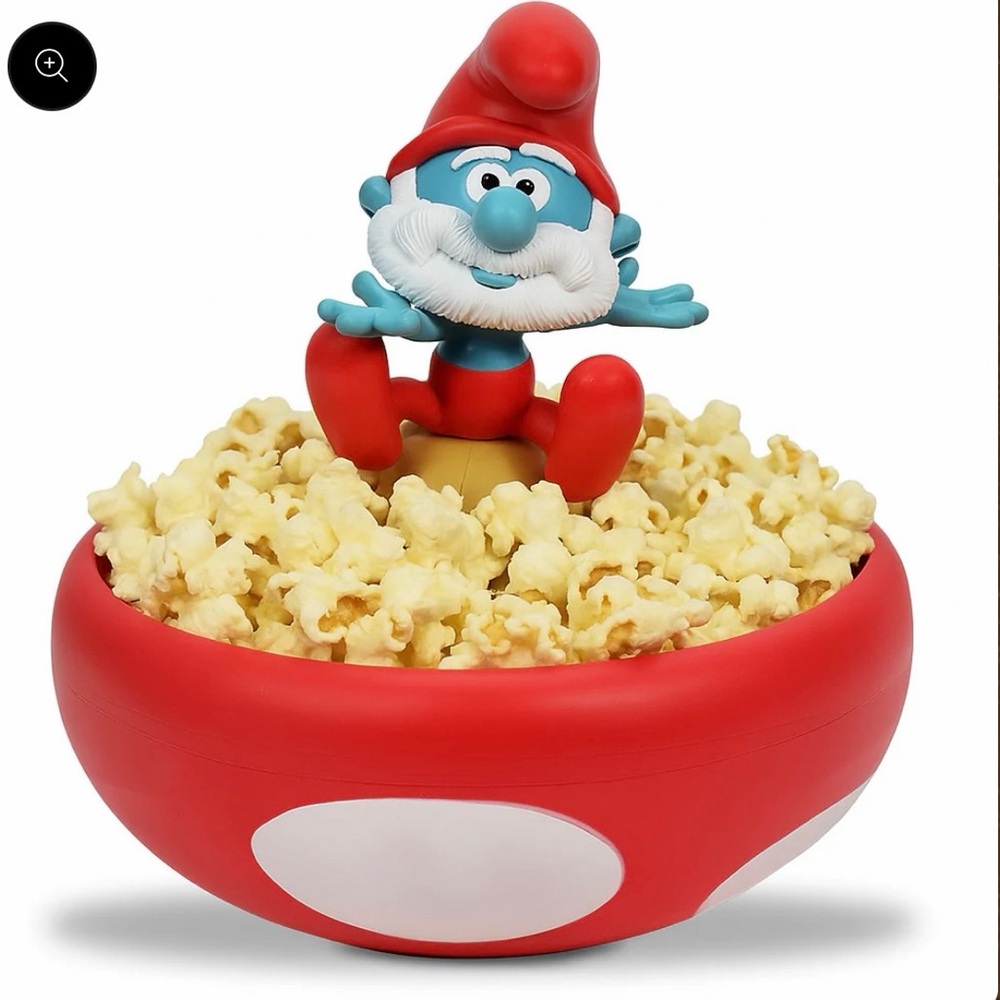 Papa Smurf Mushroom Popcorn Bucket! - Picture 2 of 5